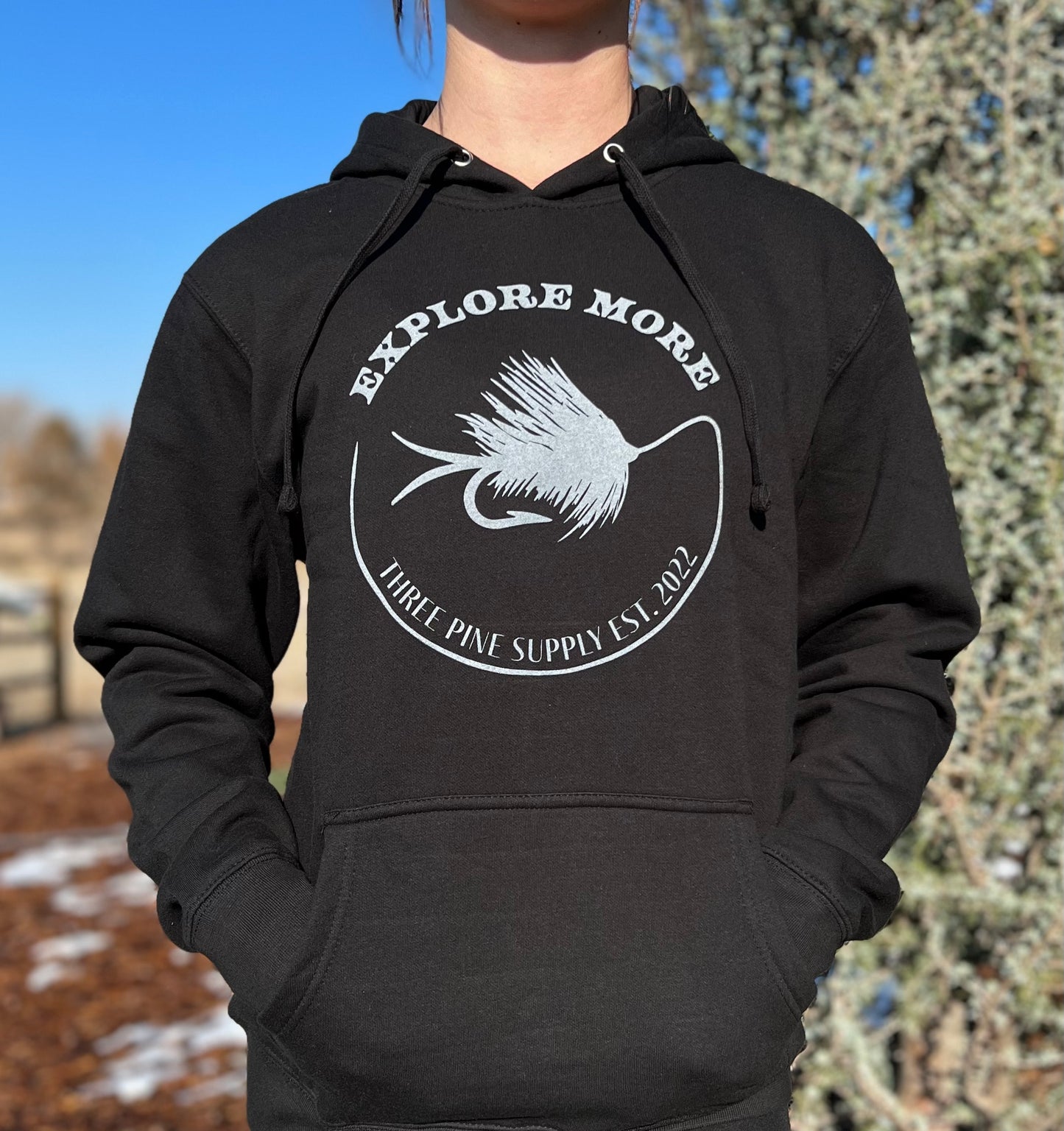 Dryfly Unisex Fleece Hoodie