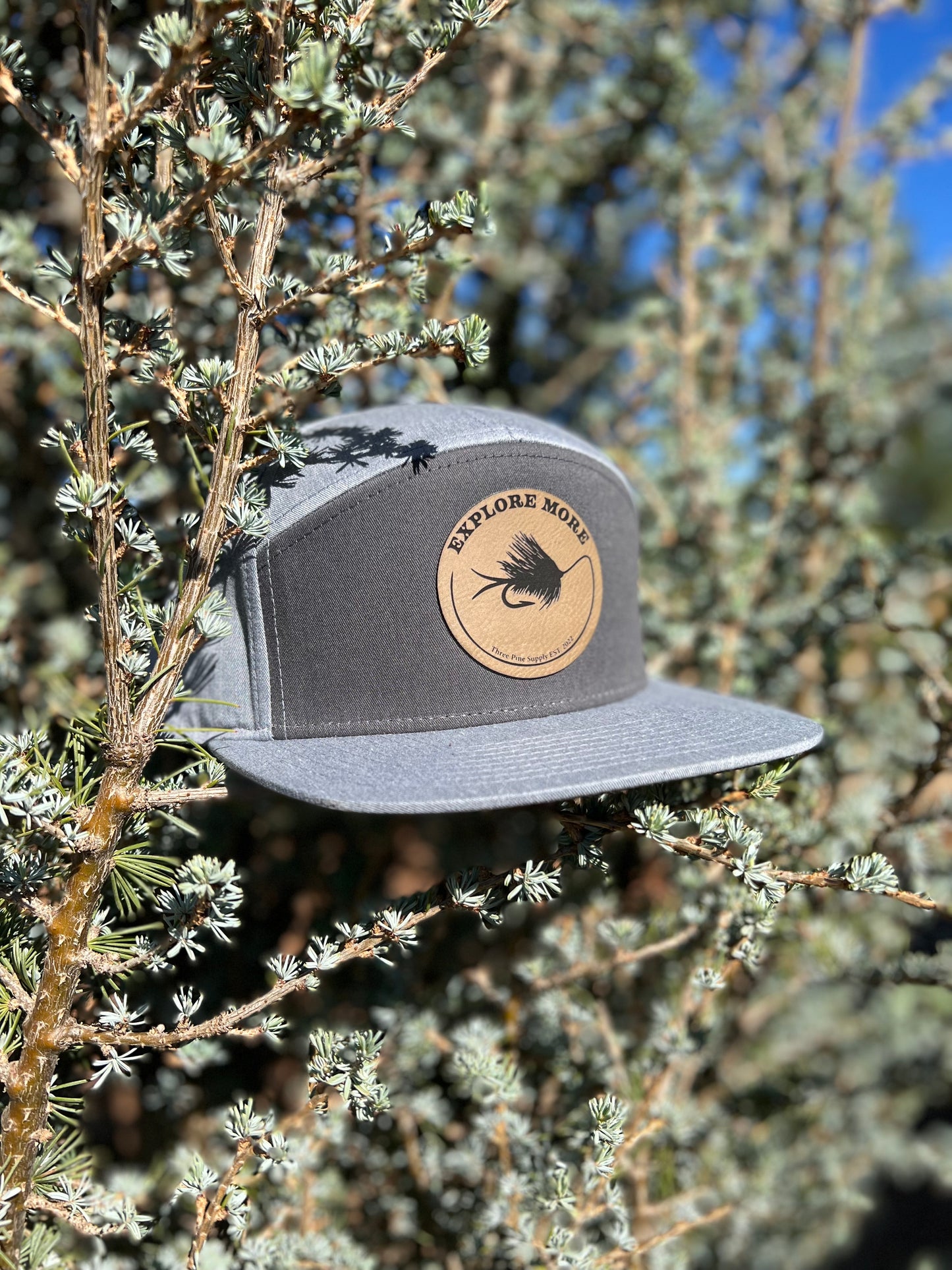 Dryfly Twill Hat (Charcoal/Grey)