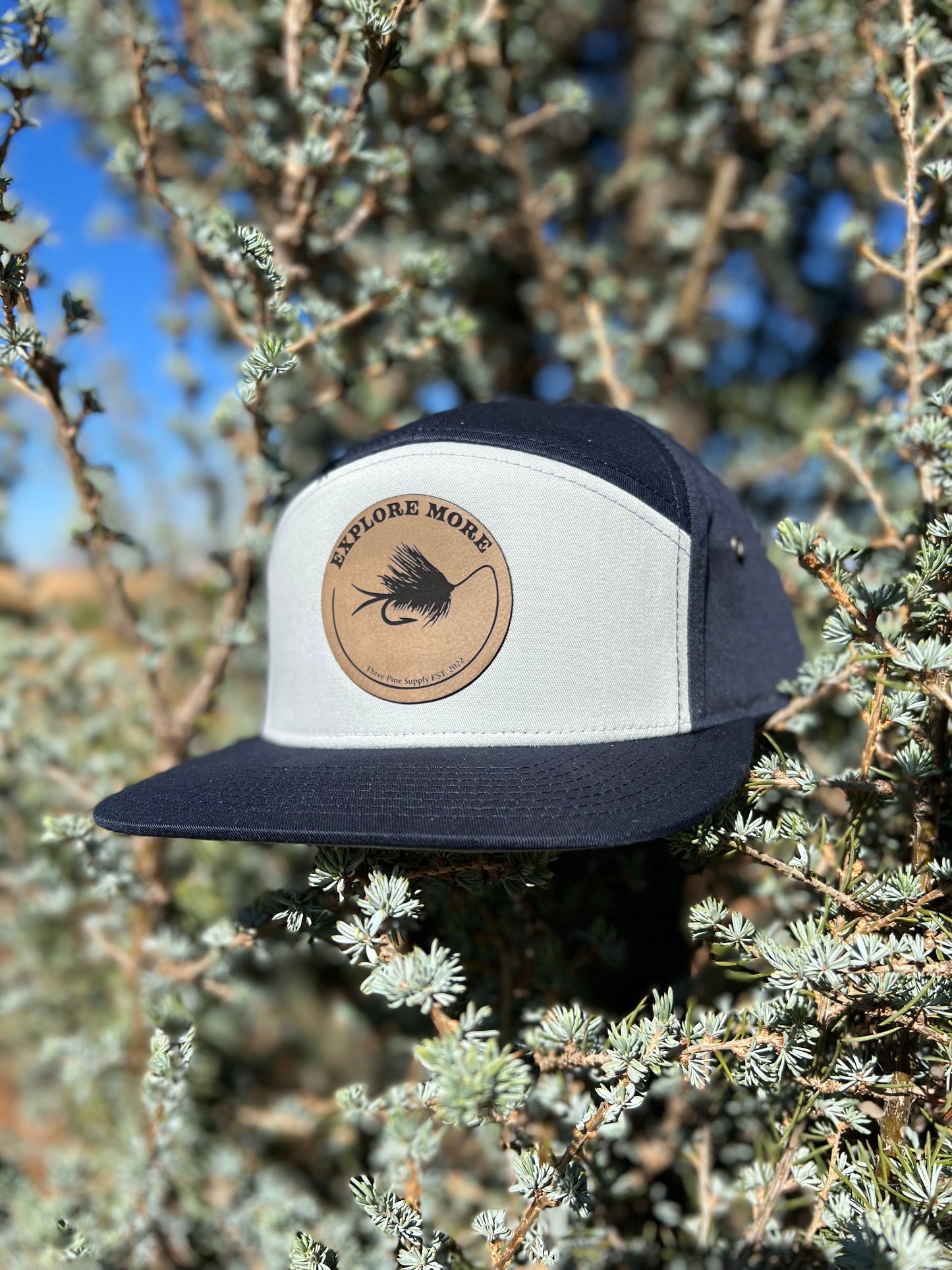 Dryfly Twill Hat (Navy/Grey)