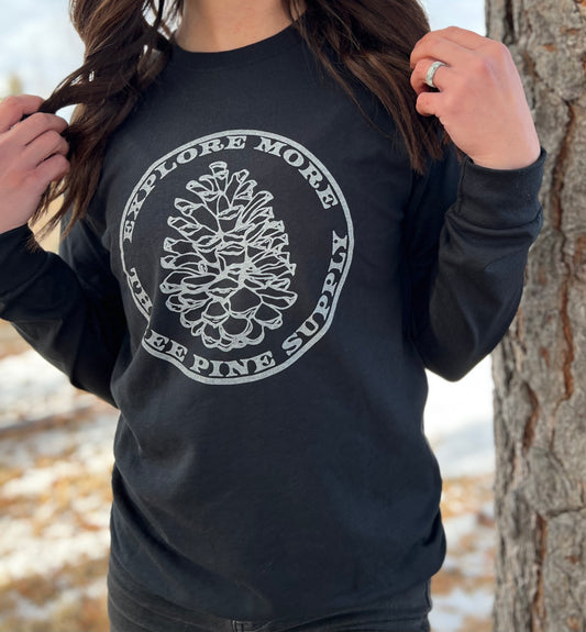 Pinecone Unisex Long Sleeve