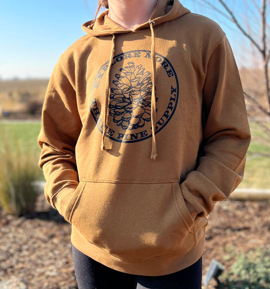 Pinecone Unisex Fleece Hoodie