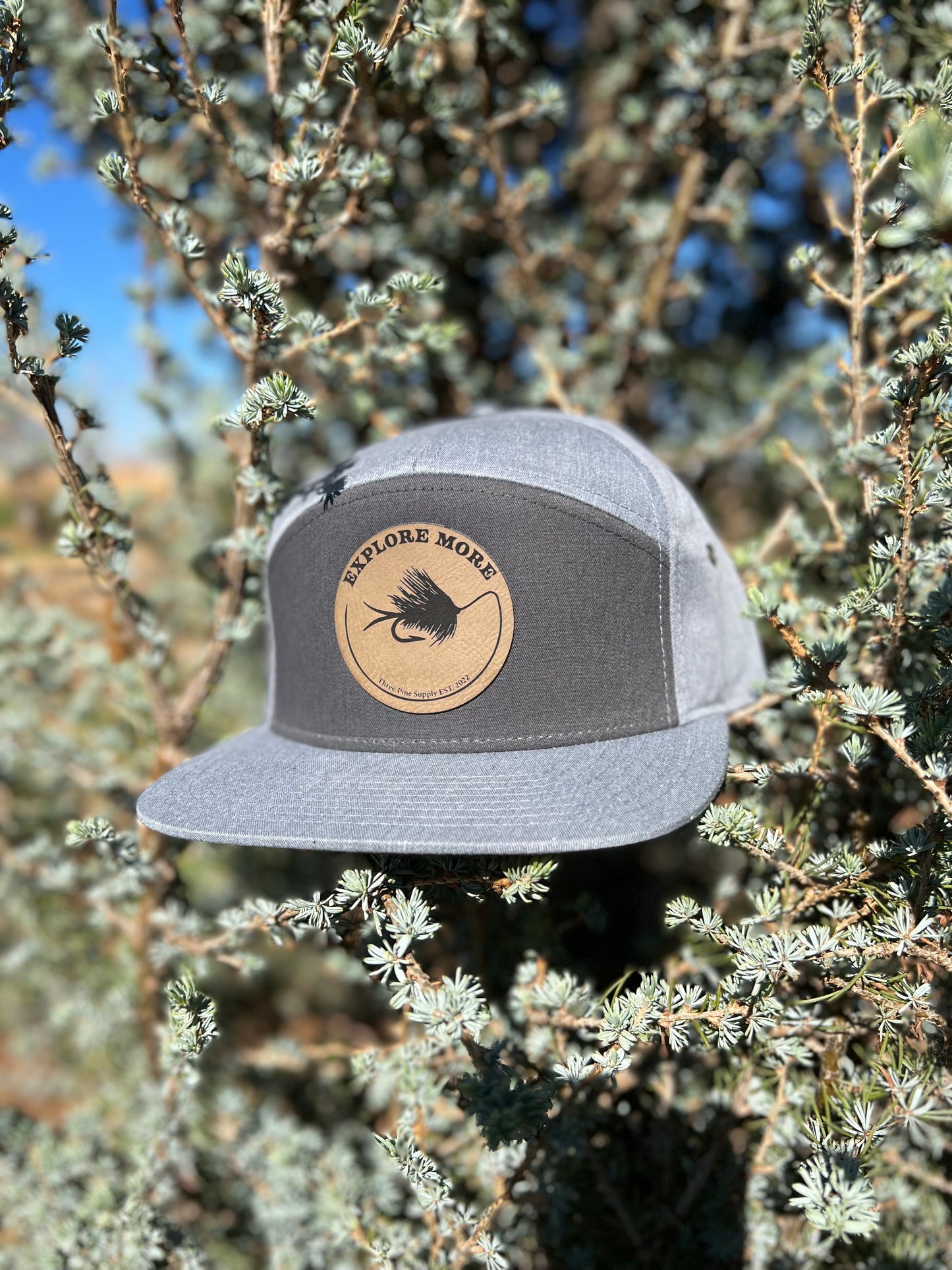 Dryfly Twill Hat (Charcoal/Grey)