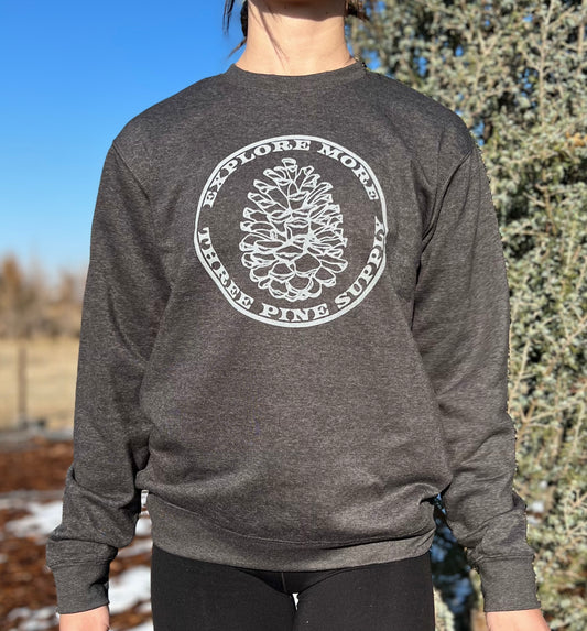 Pinecone Unisex Crewneck